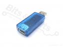 USB Tester met blauw OLED scherm 